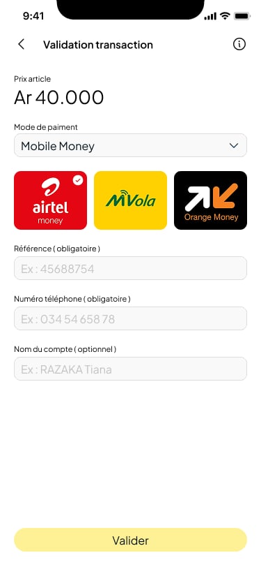 Payer en toute sécurité